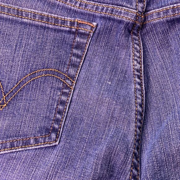 Levi's 515 Fashion High Rise Boot Cut Medium Blue 16 Short - Picture 10 of 14